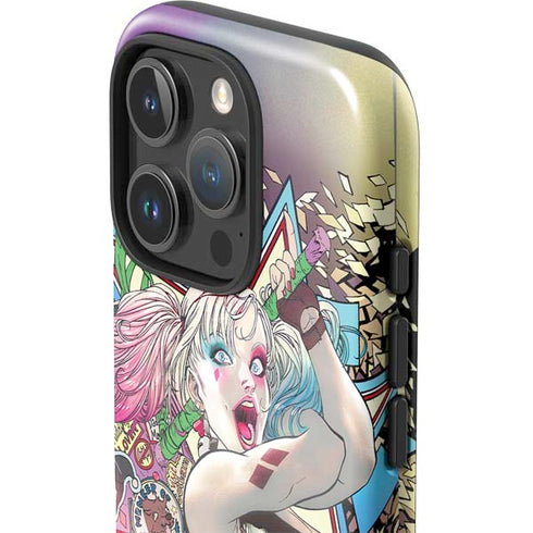 DC Comics Harley Quinn Action Pose iPhone 16 Pro Impact Case